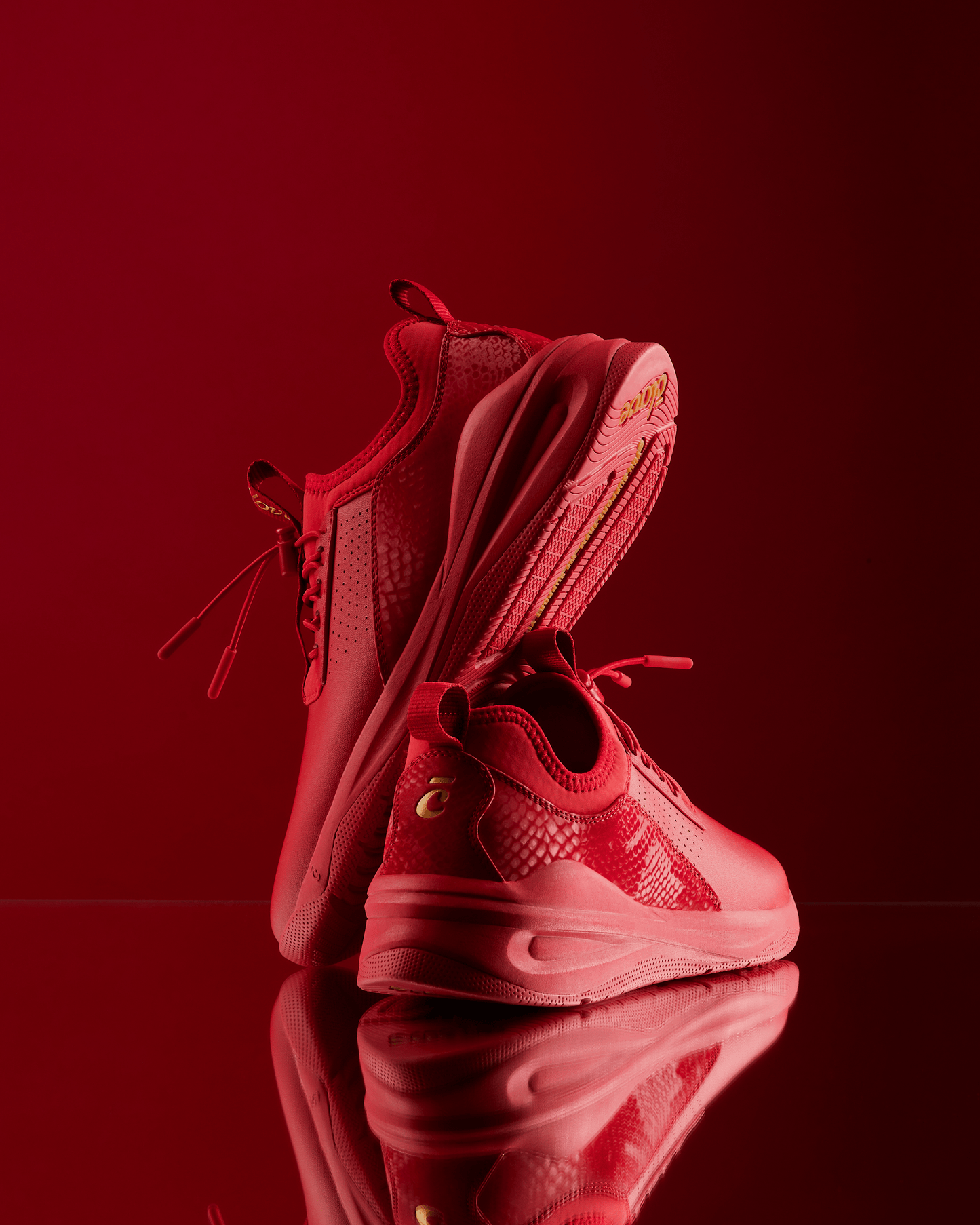 Women's Classic LX Shoes Red Python