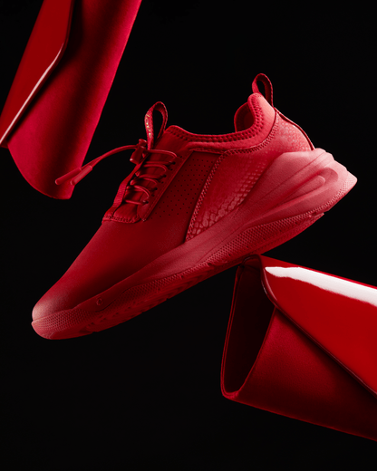 Women's Classic LX Shoes Red Python
