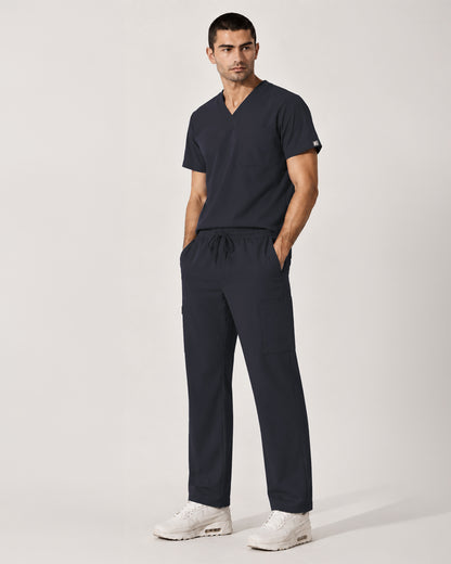 Foundry Men's 1505 Cobalt Men'S 1 Pocket V-Neck Top Pewter