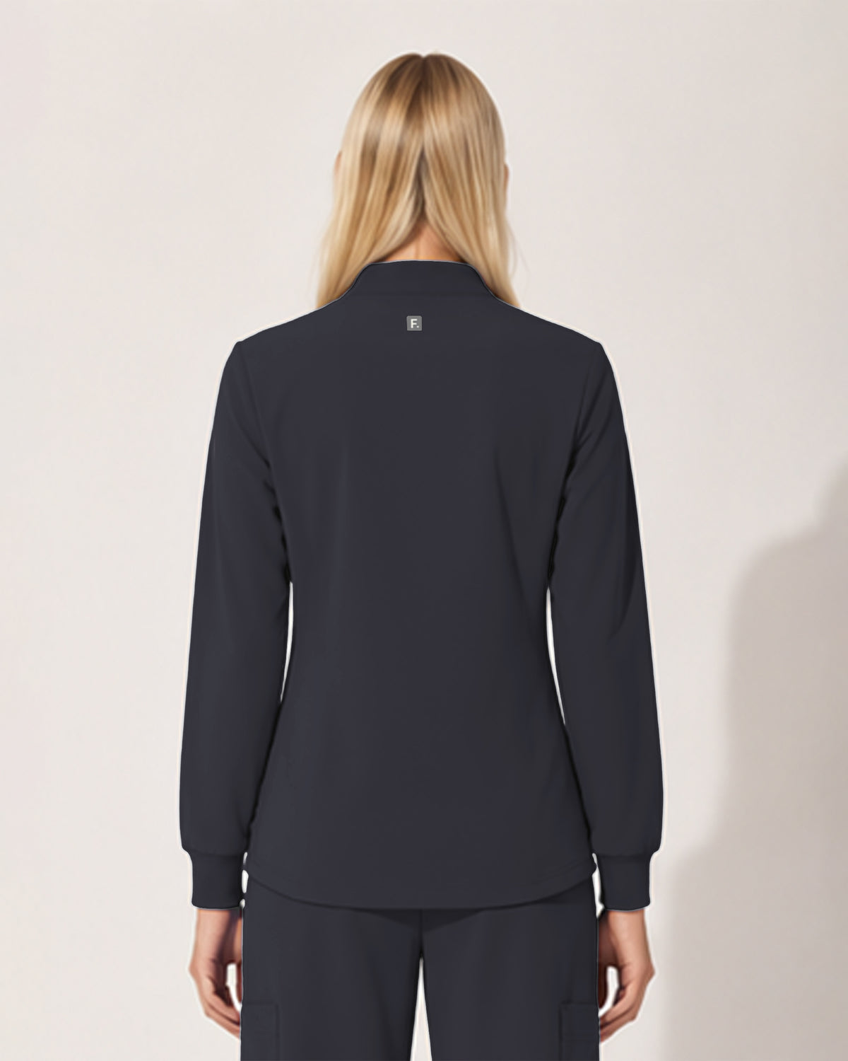 Foundry Women's 6005 Ellis 2 Pocket Scrub Jacket Pewter