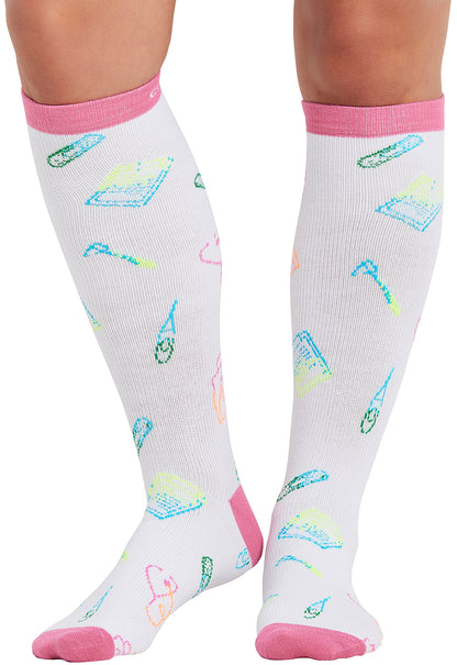 Legwear PRINTSUPPOR Women's 10-15mmHg Compression Socks