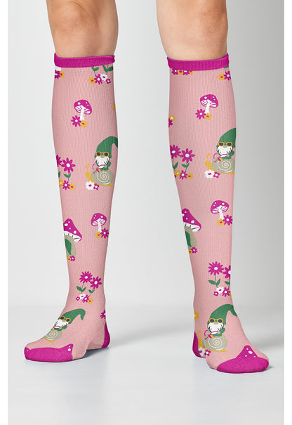 Legwear PRINTSUPPOR Women's 10-15mmHg Compression Socks Gnomes At Home