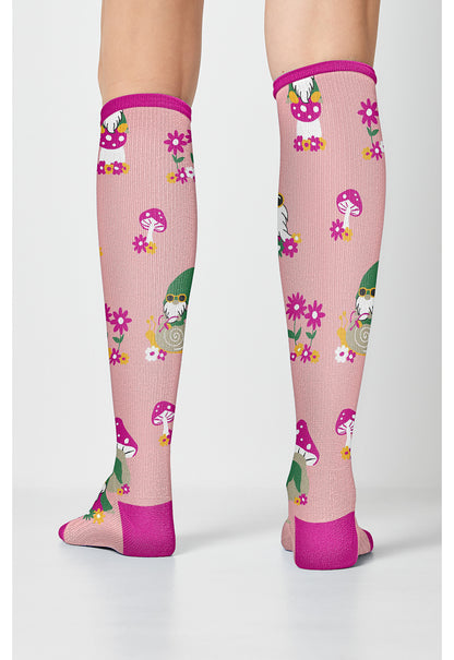 Legwear PRINTSUPPOR Women's 10-15mmHg Compression Socks Gnomes At Home