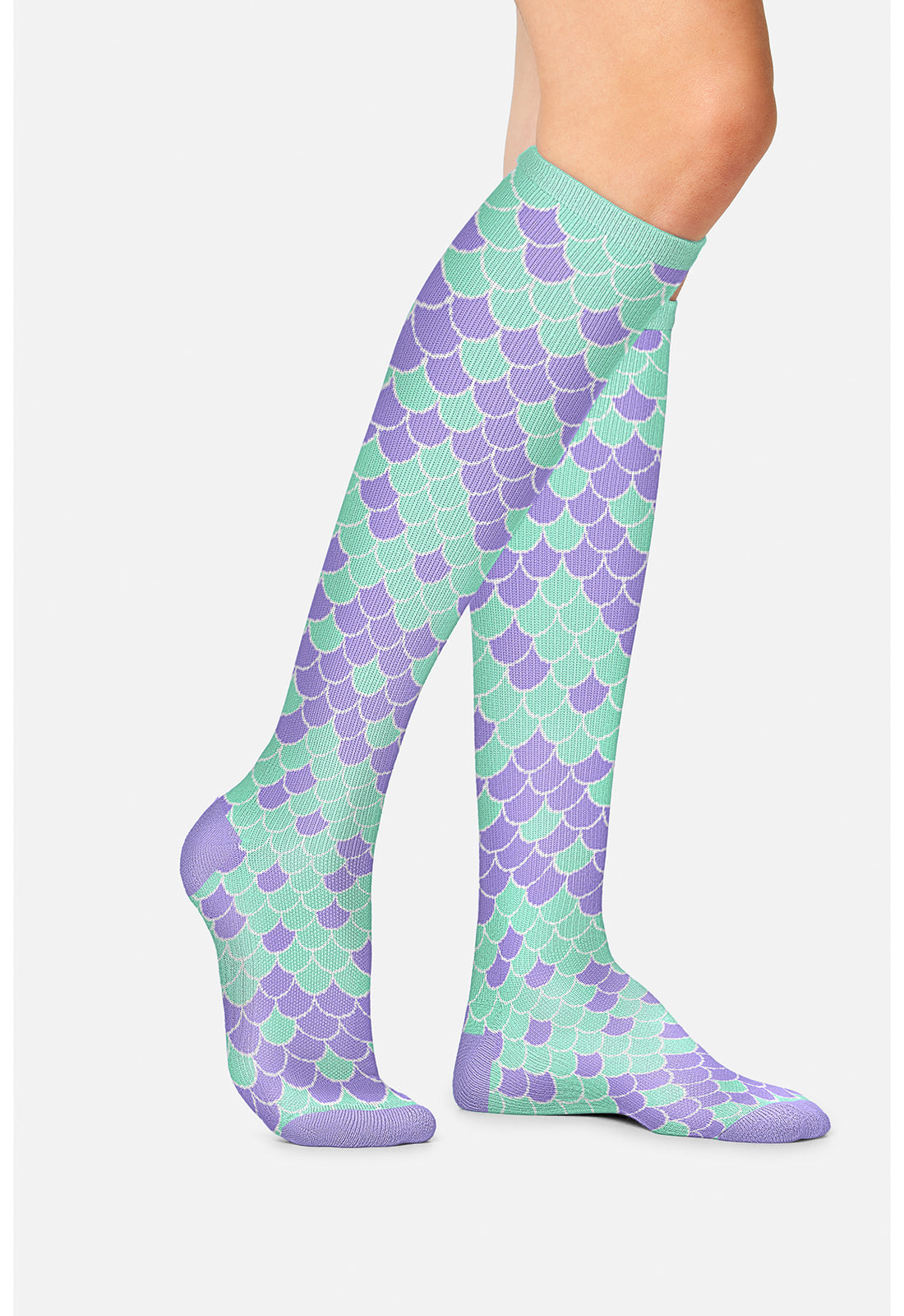 Legwear PRINTSUPPOR Women's 10-15Mmhg Compression Socks Shimmer & Shine