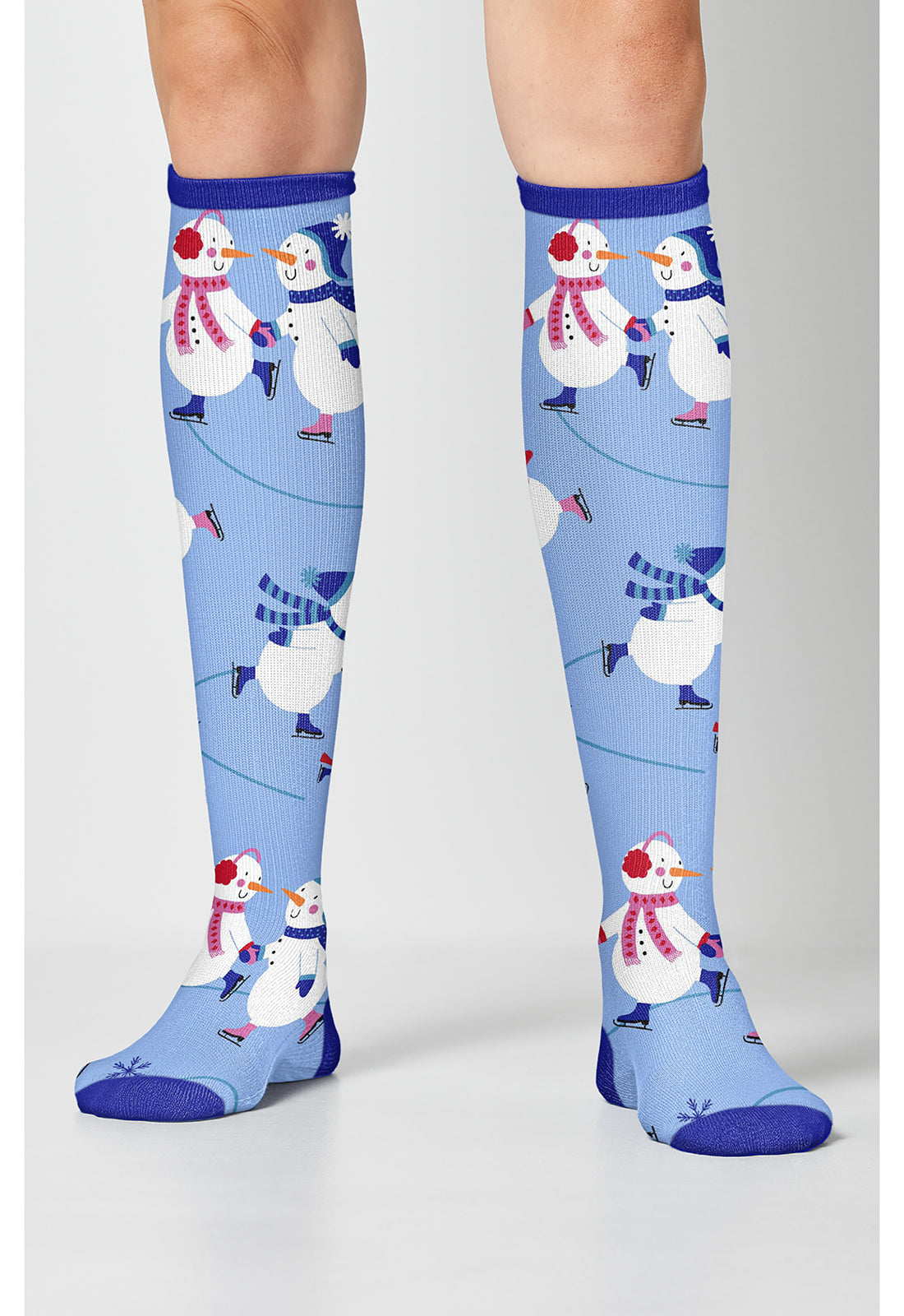Legwear PRINTSUPPOR Women's 10-15mmHg Compression Socks image 1