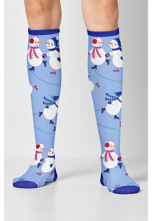 Legwear PRINTSUPPOR Women's 10-15mmHg Compression Socks image 1