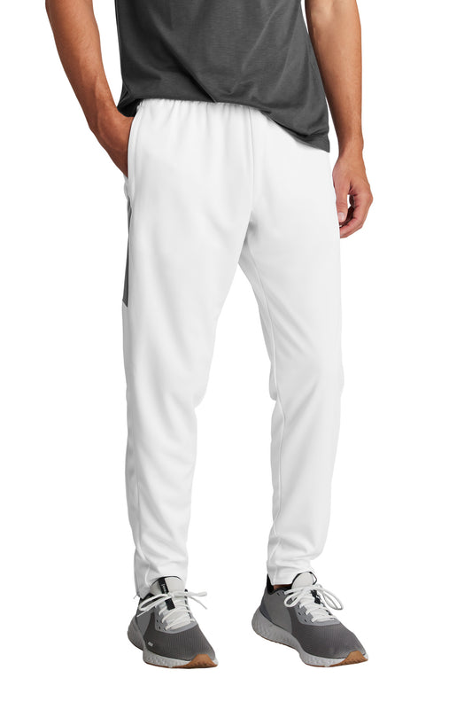 Sport-Tek Travel Pant PST800 White/ Iron Grey