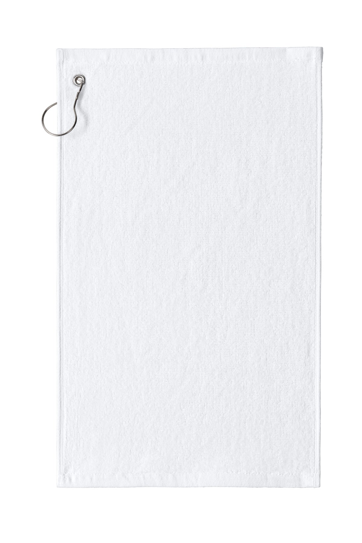 Port Authority Grommeted Hemmed Towel PT400 White