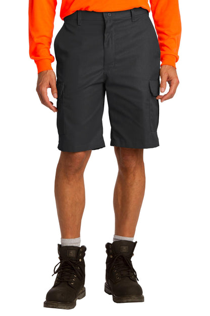 Red Kap Industrial Cargo Short PT66 Black
