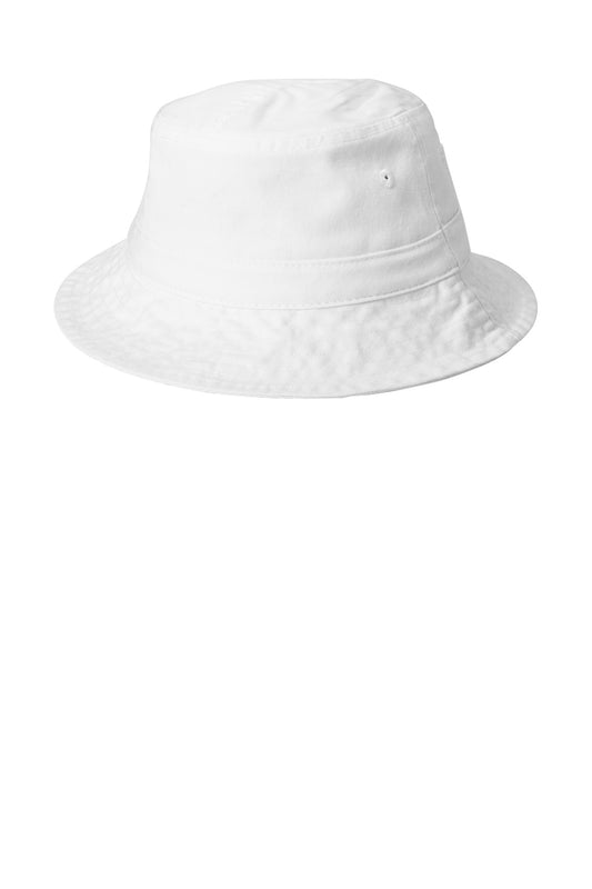 Port Authority Bucket Hat PWSH2 White