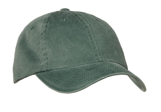 Port Authority Garment-Washed Cap PWU Green
