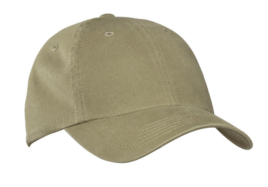 Port Authority Garment-Washed Cap PWU Khaki