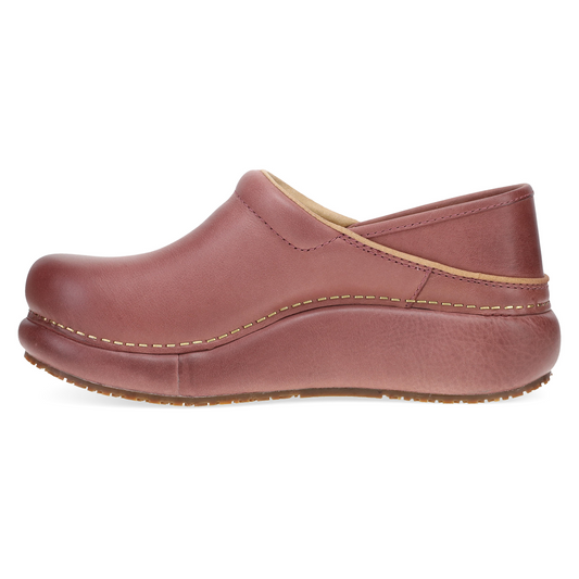 Dansko Pro Cloud Rose Burnished Nubuck Classic Clog