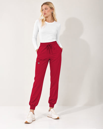 Foundry Women's 2015 Violet 3 Pocket Jogger Pant Red