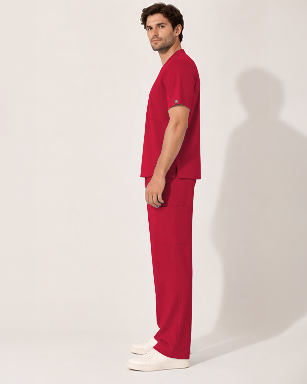 Foundry Men's 2505 Onyx Men'S 6 Pocket Cargo Pant Red