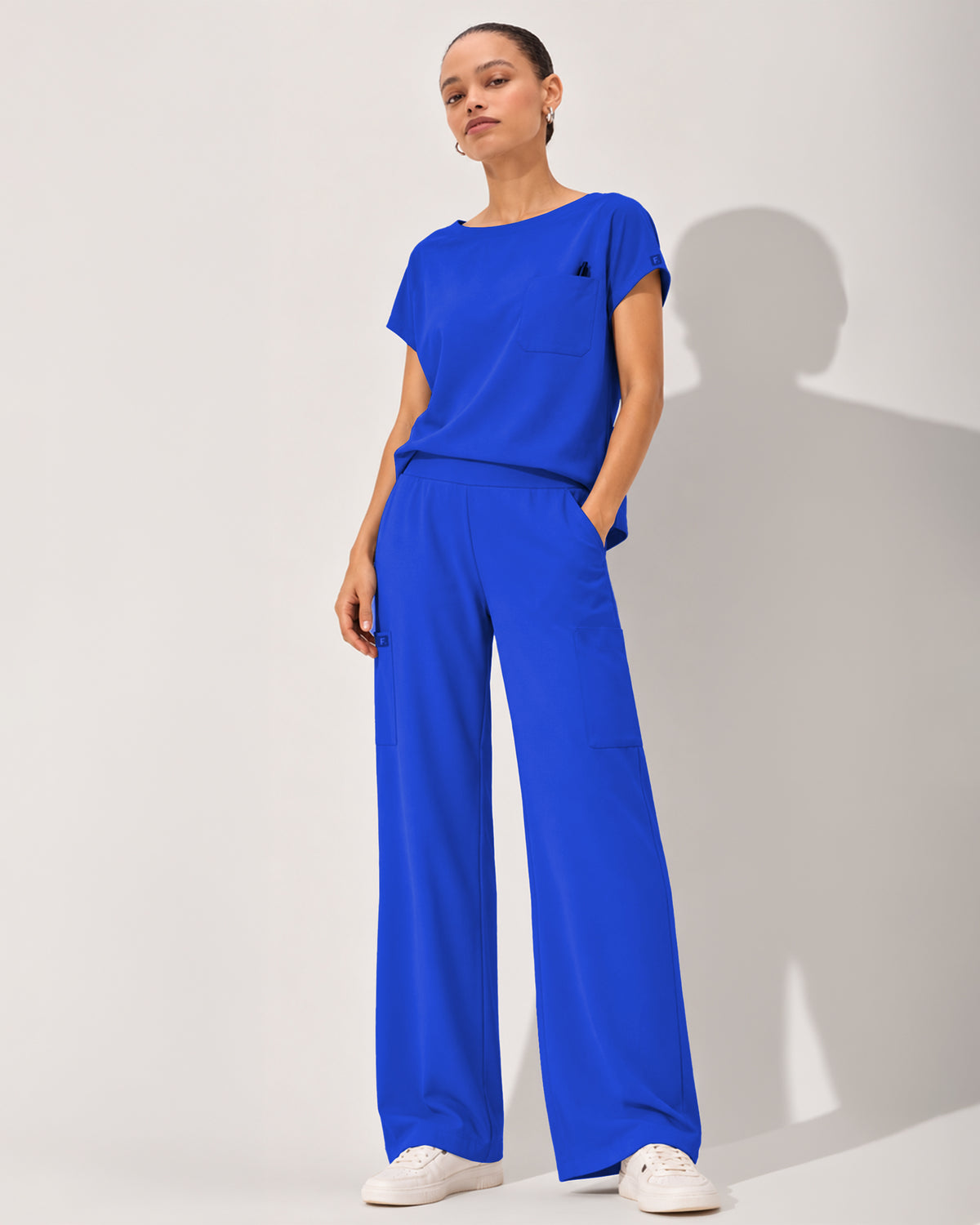 Foundry Women's 2205 Sierra 5 Pocket Wide Leg Pant Royal