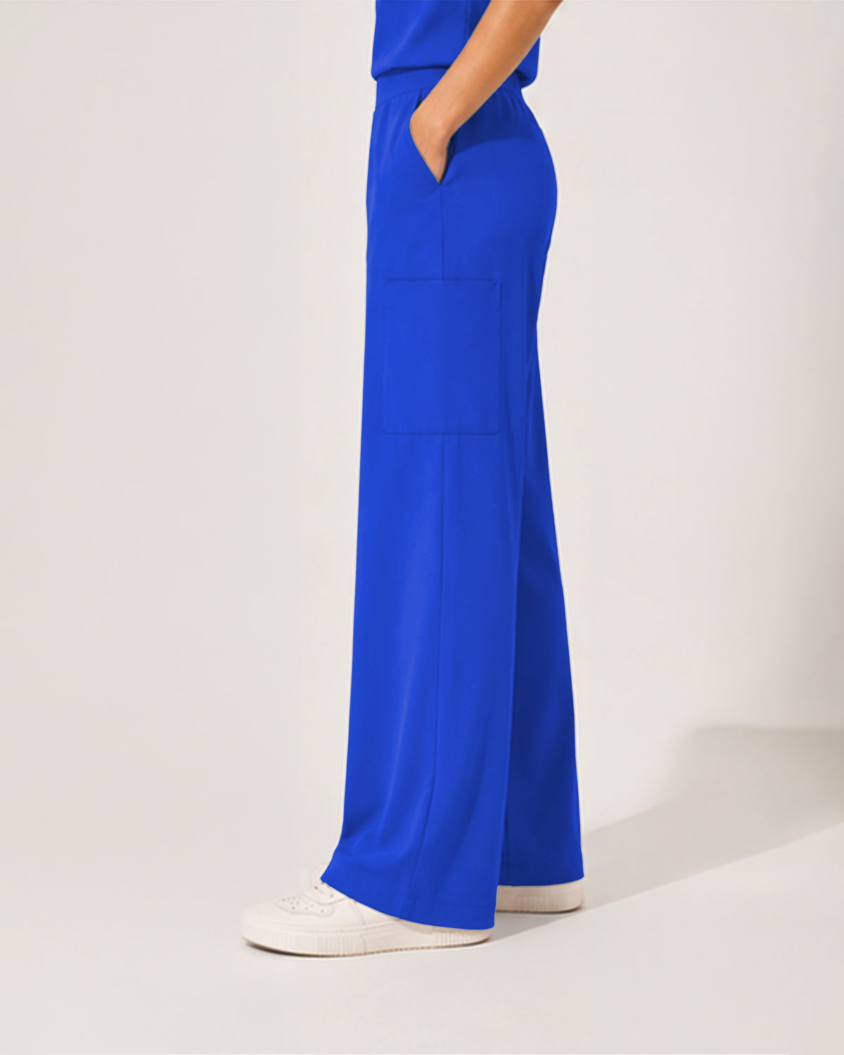 Foundry Women's 2205 Sierra 5 Pocket Wide Leg Pant Royal