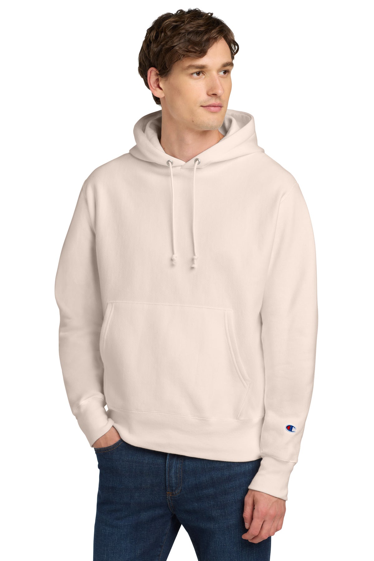 Champion Reverse Weave Hooded Sweatshirt S101 Body Blush