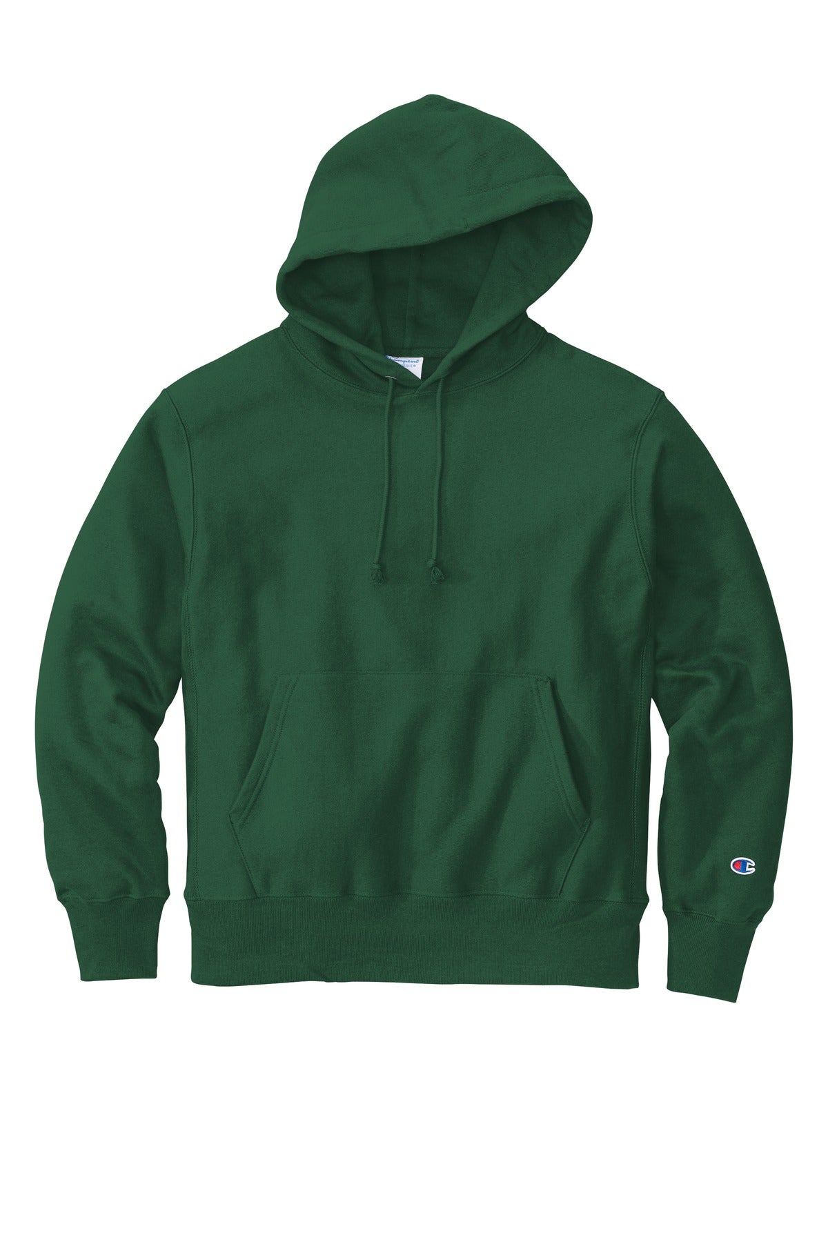Champion Reverse Weave Hooded Sweatshirt S101 Dark Green