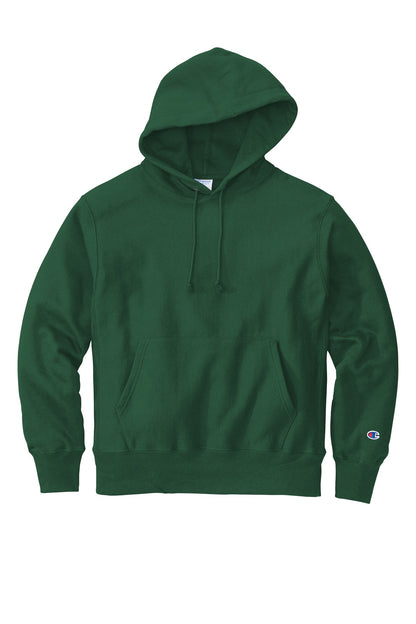Champion Reverse Weave Hooded Sweatshirt S101 Dark Green