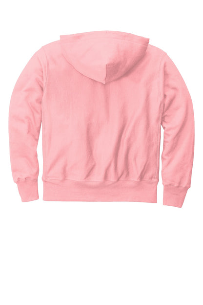 Champion Reverse Weave Hooded Sweatshirt S101 Pink Candy