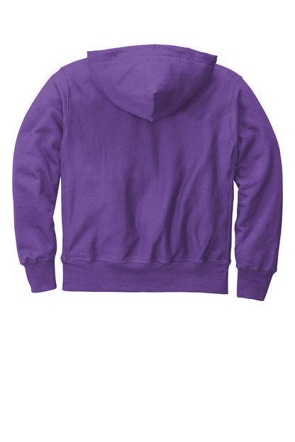 Champion Reverse Weave Hooded Sweatshirt S101 Purple