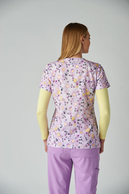 Koi Smiley World S102PR Adoring Top Smiling Happy Daisy