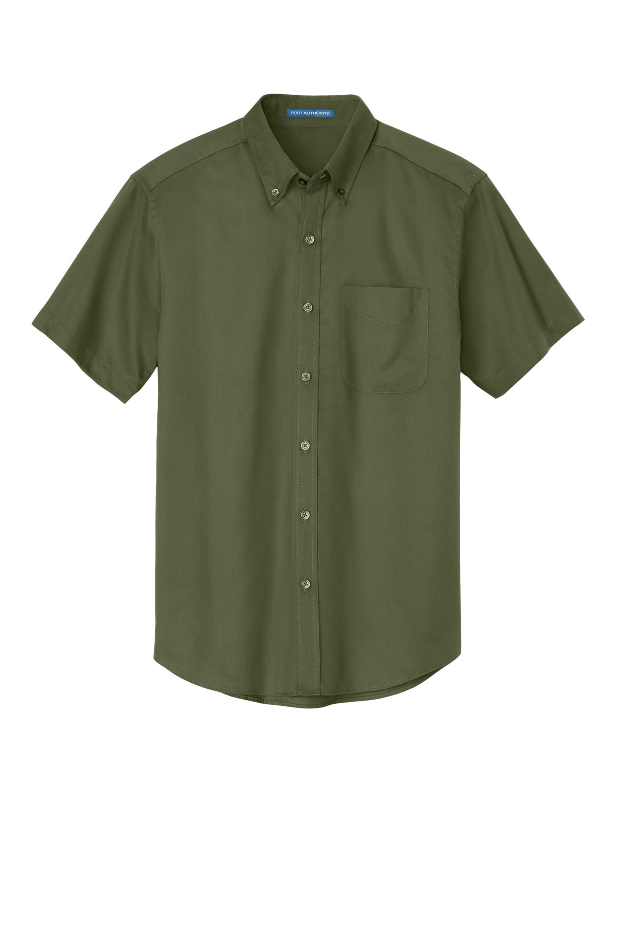 Port Authority Short Sleeve Easy Care Shirt.  S508 Clover Green