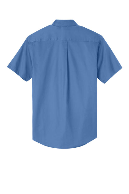 Port Authority Short Sleeve Easy Care Shirt.  S508 Ultramarine Blue