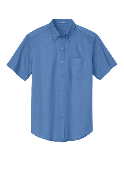 Port Authority Short Sleeve Easy Care Shirt.  S508 Ultramarine Blue