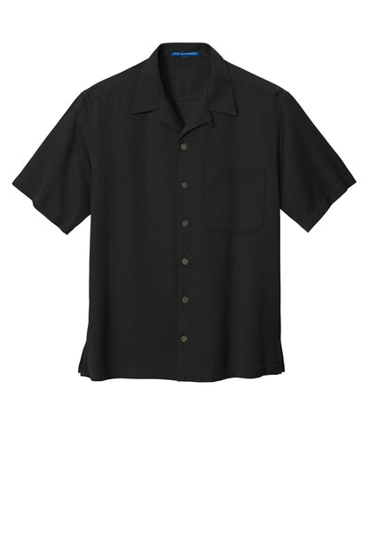 Port Authority Easy Care Camp Shirt.  S535 Black
