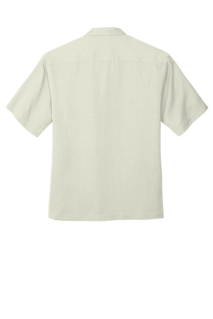 Port Authority Easy Care Camp Shirt.  S535 Ivory