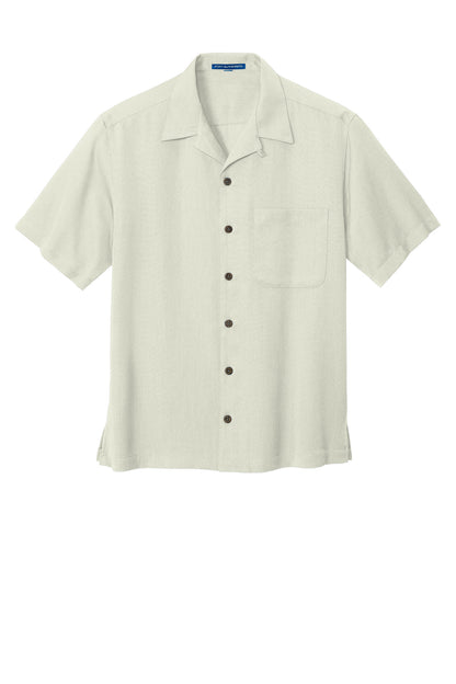 Port Authority Easy Care Camp Shirt.  S535 Ivory