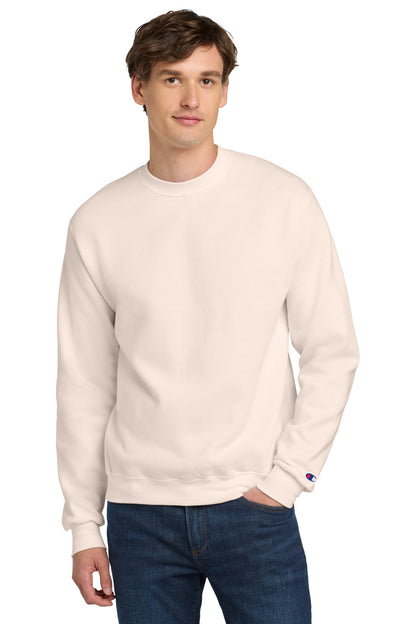 Champion Powerblend Crewneck Sweatshirt. S6000 Body Blush