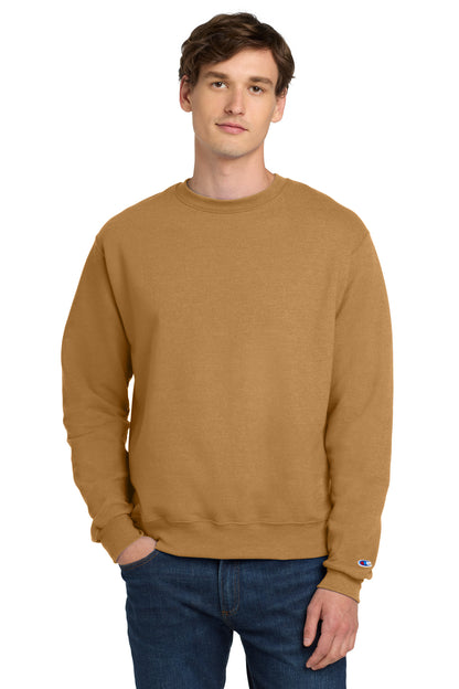 Champion Powerblend Crewneck Sweatshirt. S6000 Gold Glint