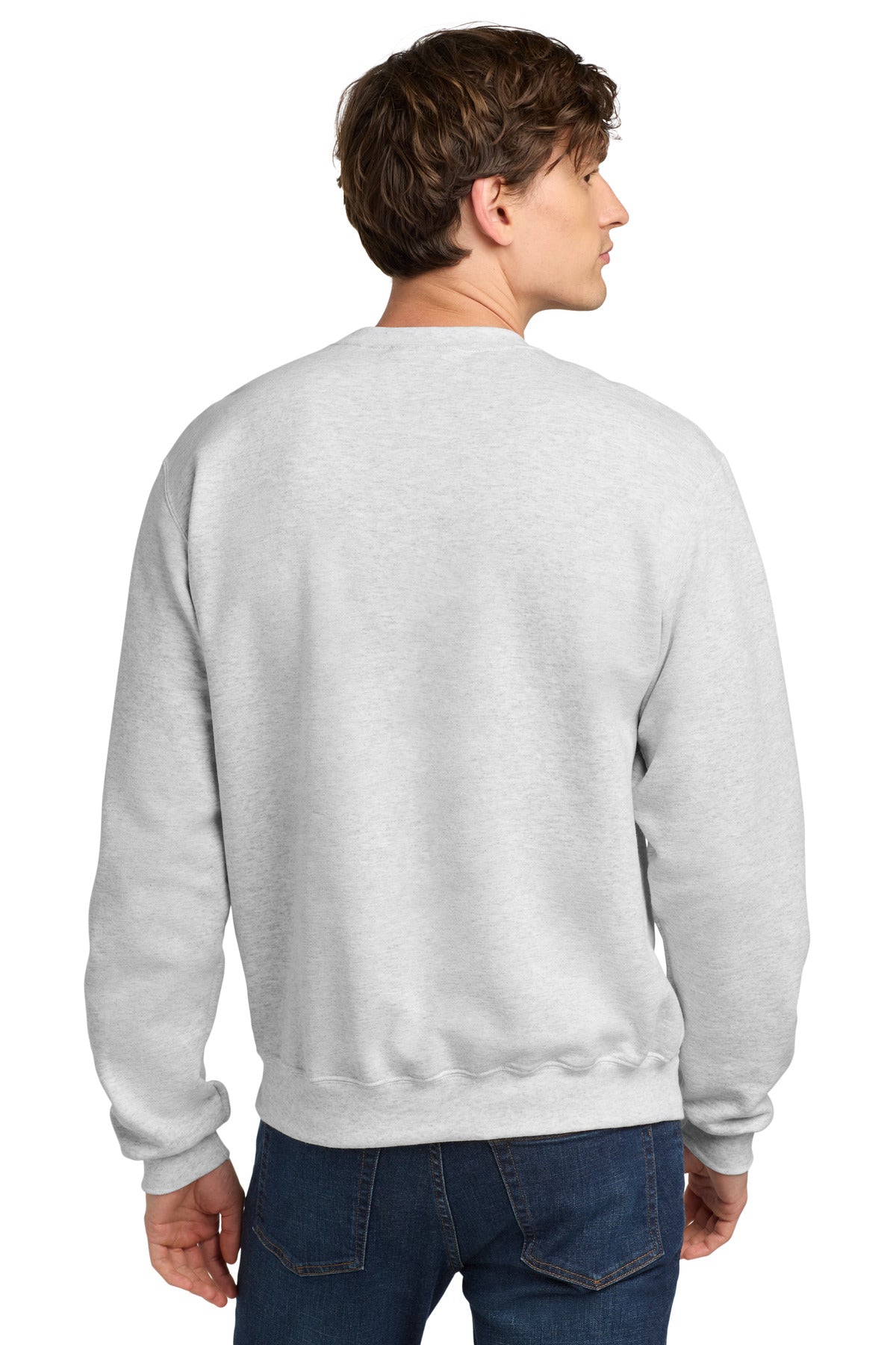 Champion Powerblend Crewneck Sweatshirt S6000 Silver Grey