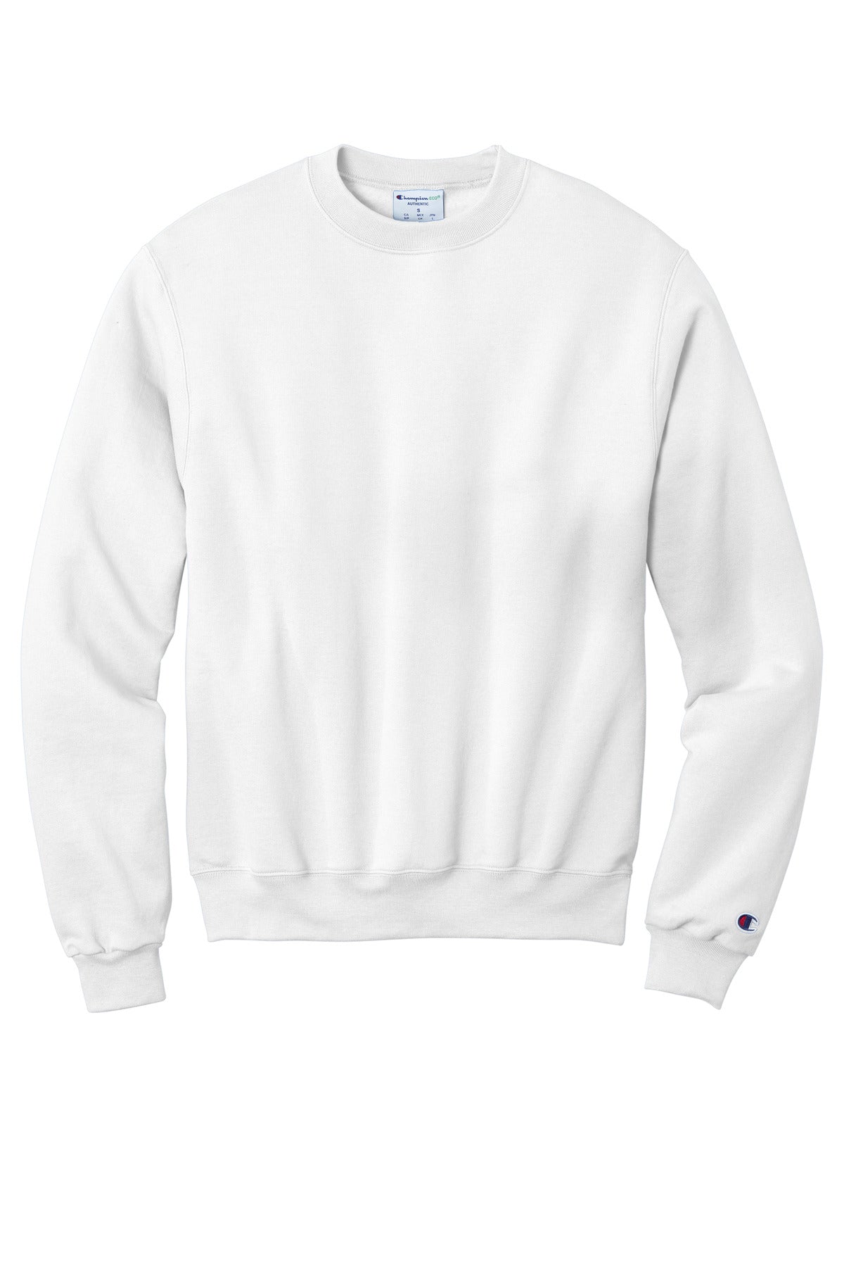 Champion Powerblend Crewneck Sweatshirt S6000 White