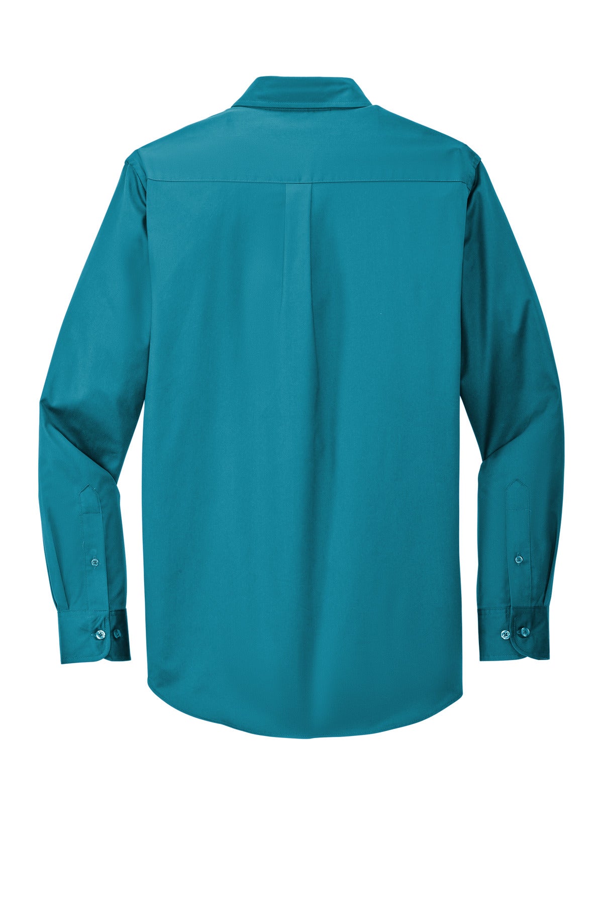 Port Authority Tall Long Sleeve Easy Care Shirt.  TLS608 Teal Green Tall