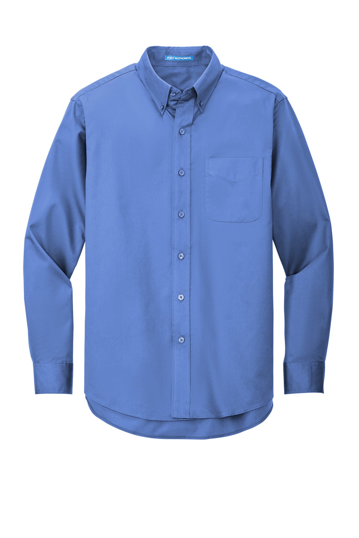 Port Authority Extended Size Long Sleeve Easy Care Shirt S608ES Ultramarine Blue