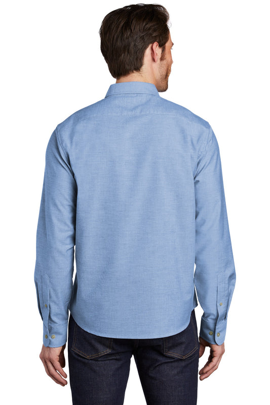 Port Authority   Untucked Fit SuperPro  Oxford  S651 Oxford Blue