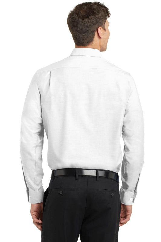 Port Authority SuperPro Oxford Shirt. S658 White