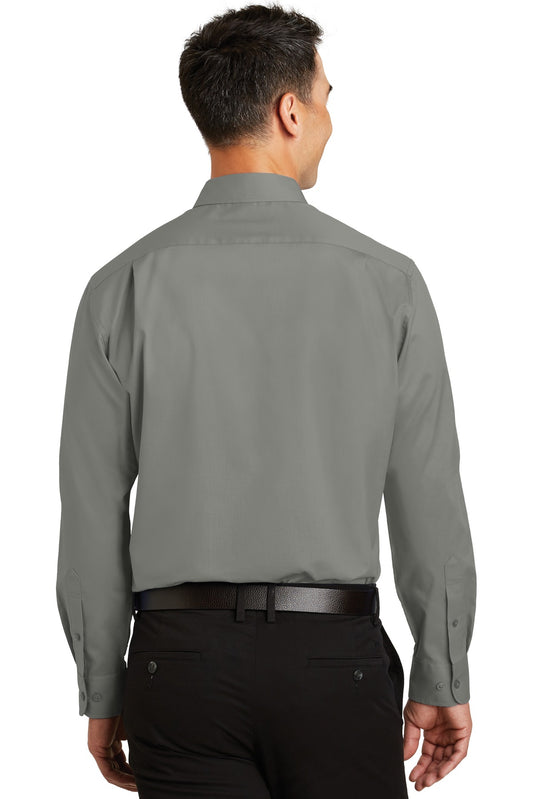 Port Authority SuperPro Twill Shirt. S663 Monument Grey