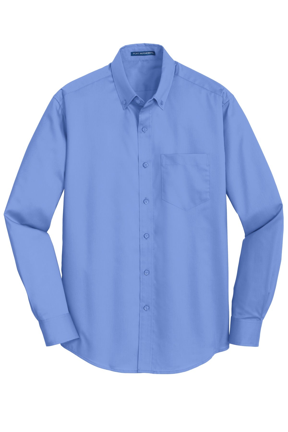 Port Authority SuperPro Twill Shirt. S663 Ultramarine Blue