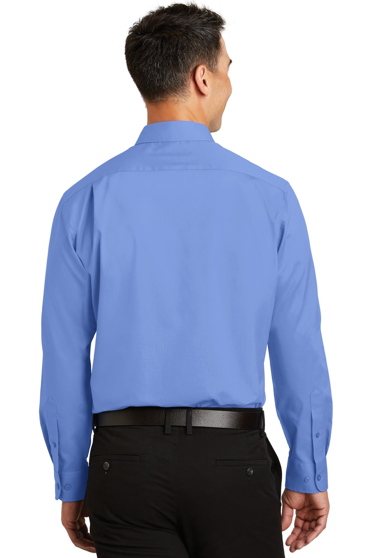 Port Authority SuperPro Twill Shirt. S663 Ultramarine Blue
