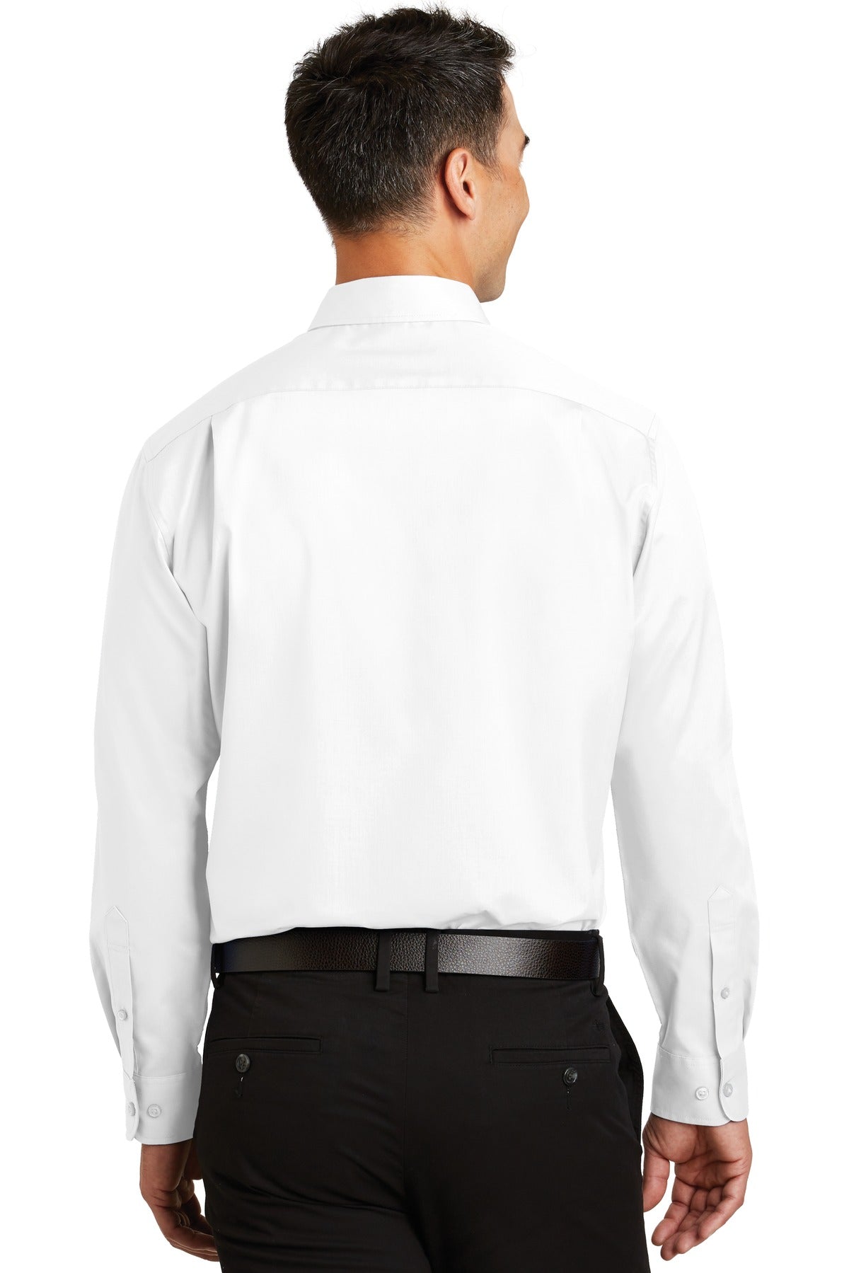 Port Authority SuperPro Twill Shirt. S663 White