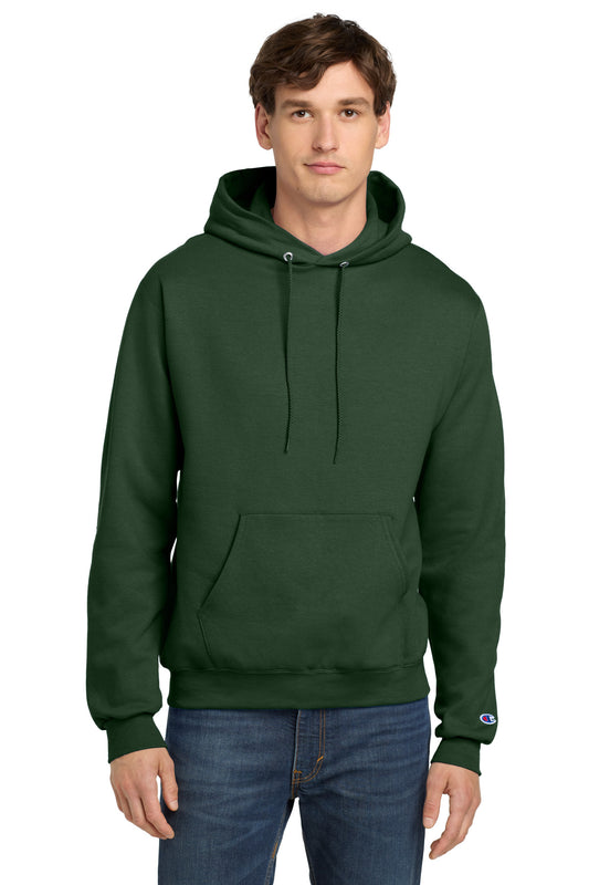 Champion Powerblend Pullover Hoodie S700 Dark Green