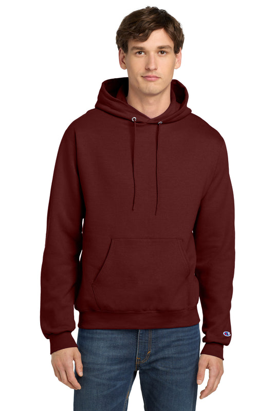 Champion Powerblend Pullover Hoodie S700 Maroon