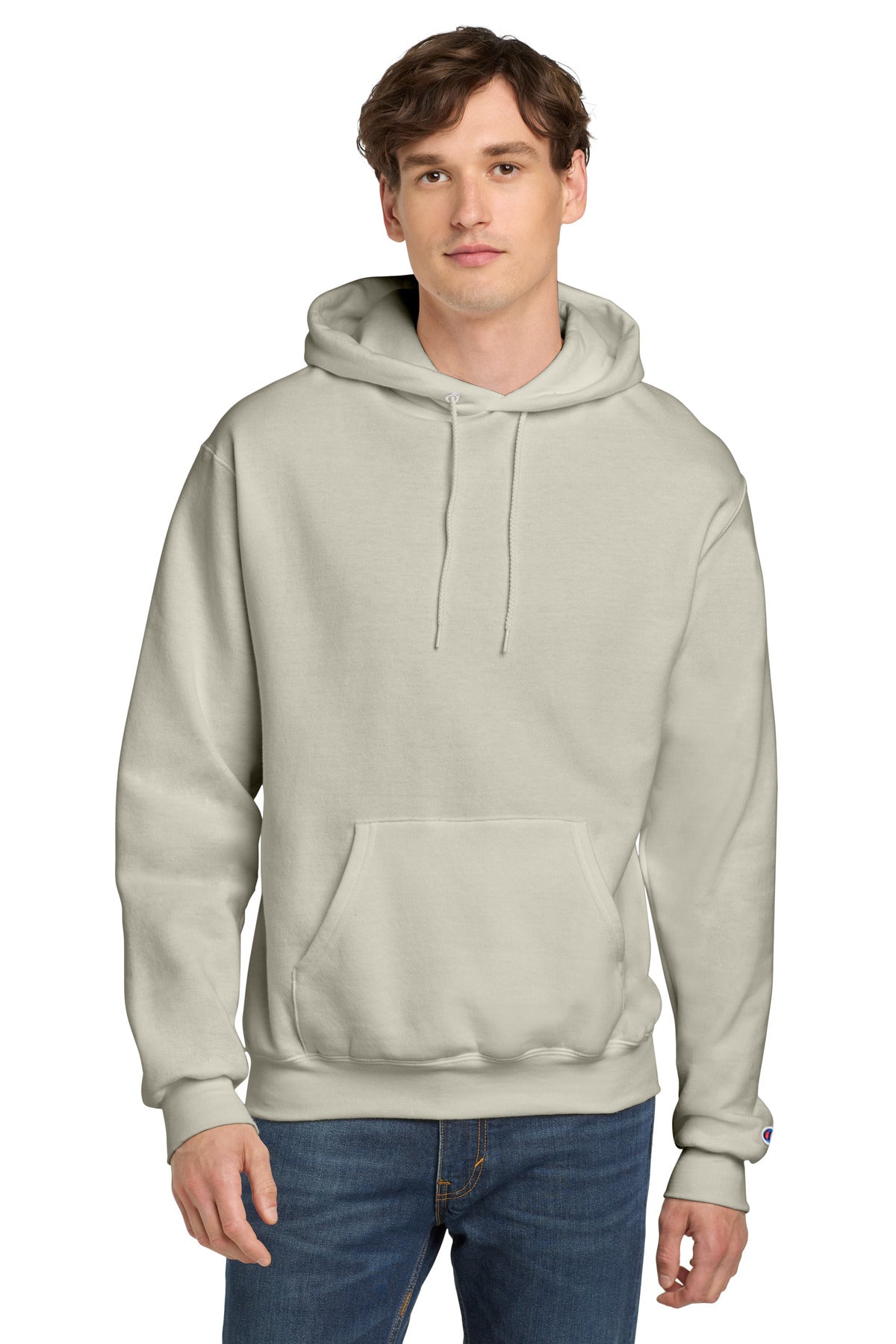 Champion Powerblend Pullover Hoodie S700 Sand