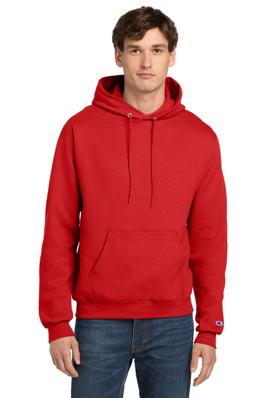 Champion Powerblend Pullover Hoodie S700 Scarlet