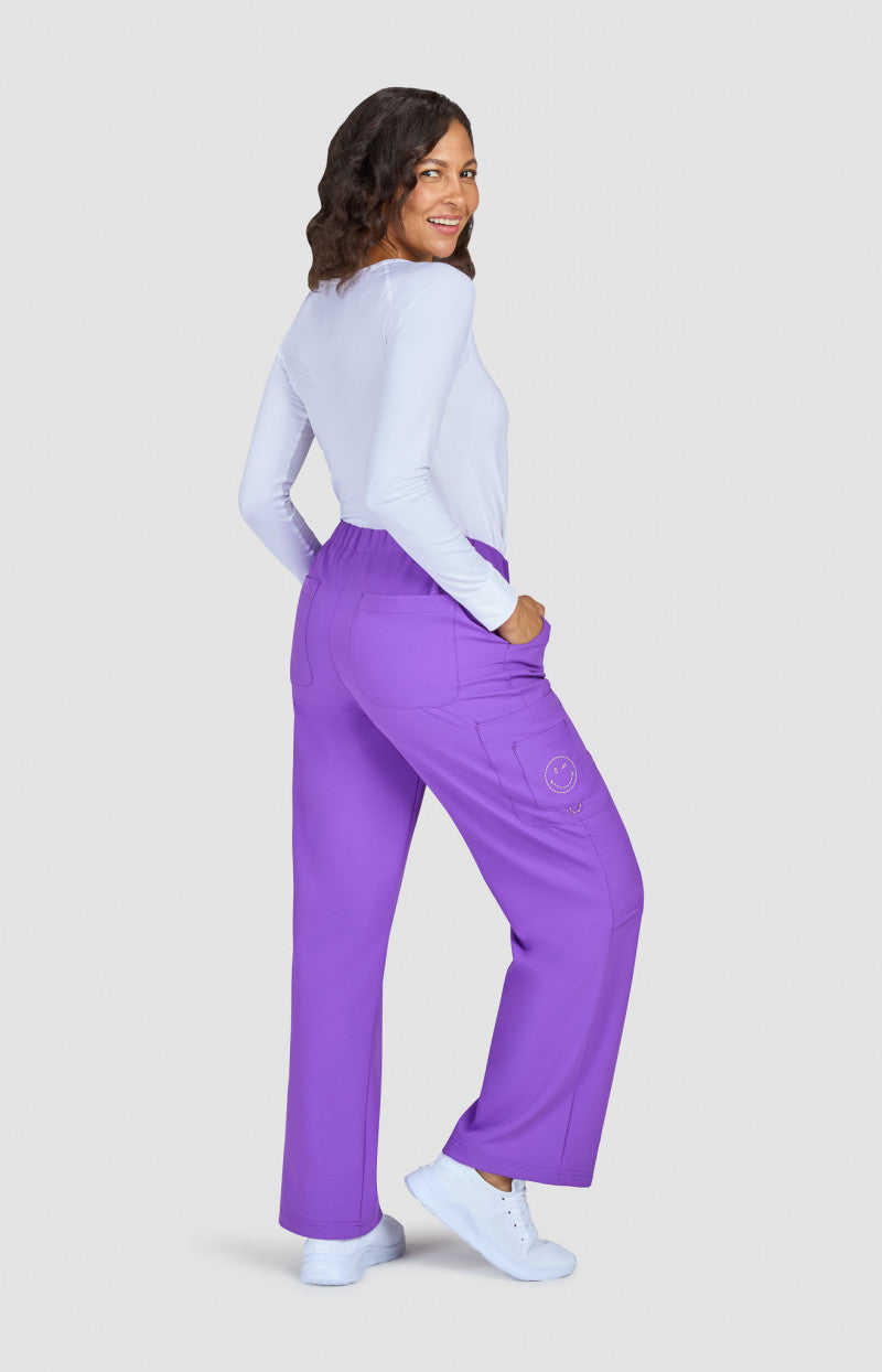 Smiley World S701 Jubilant Pants Purple Punch